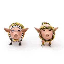 MacKenzie-Childs Patience Brewster Noah's Ark - Portia  Preston Pigs< Easter