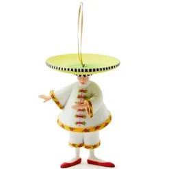 MacKenzie-Childs Patience Brewster Nutcracker Suite Chinese Saucer Ornament< Holiday