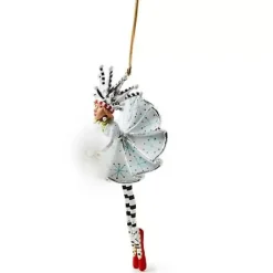 MacKenzie-Childs Patience Brewster Nutcracker Suite Snow Queen Ornament< Holiday
