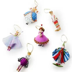 MacKenzie-Childs Patience Brewster Nutcracker Suite Mini Ornament Set< Holiday|Decor Sets