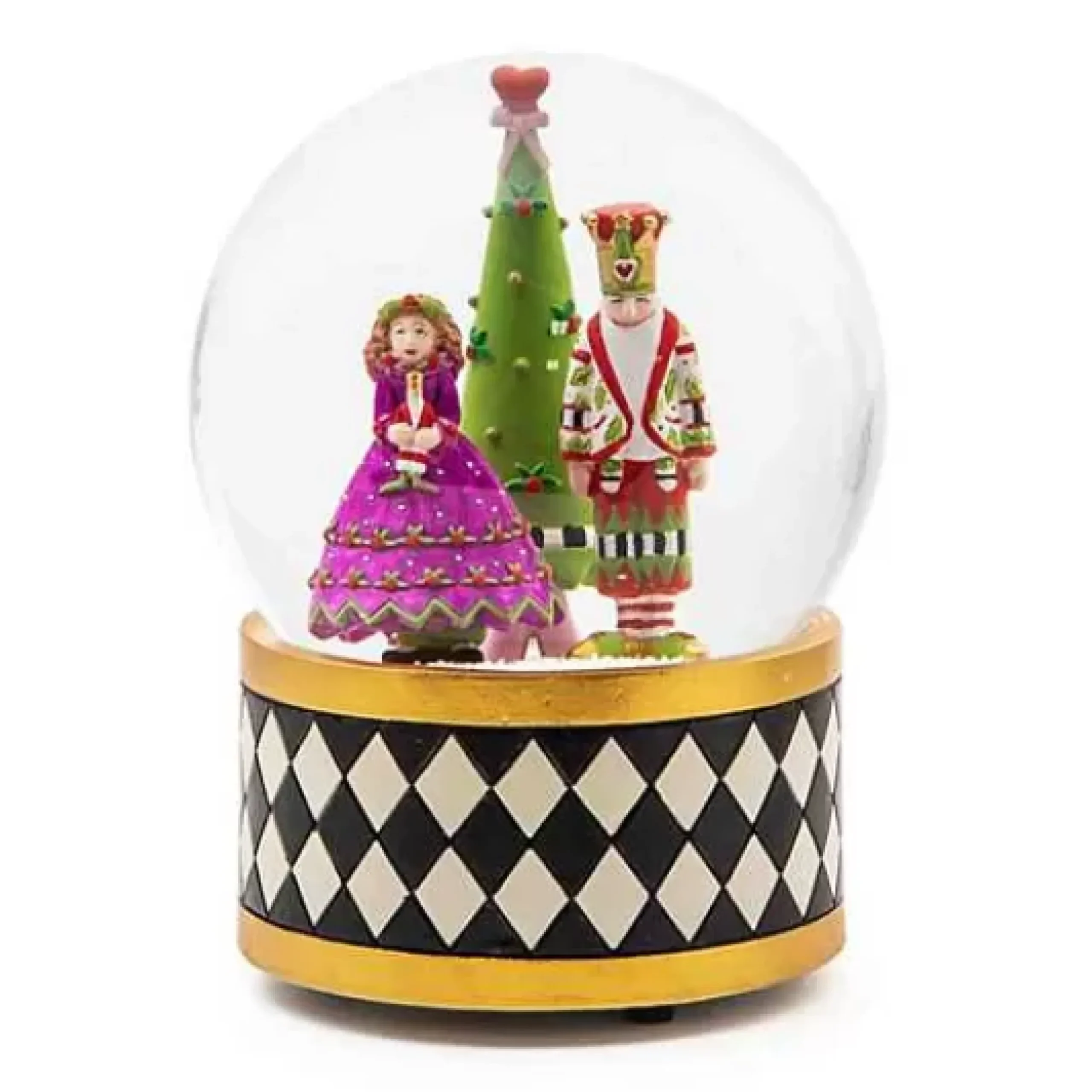MacKenzie-Childs Patience Brewster Nutcracker Suite Snow Globe< Holiday