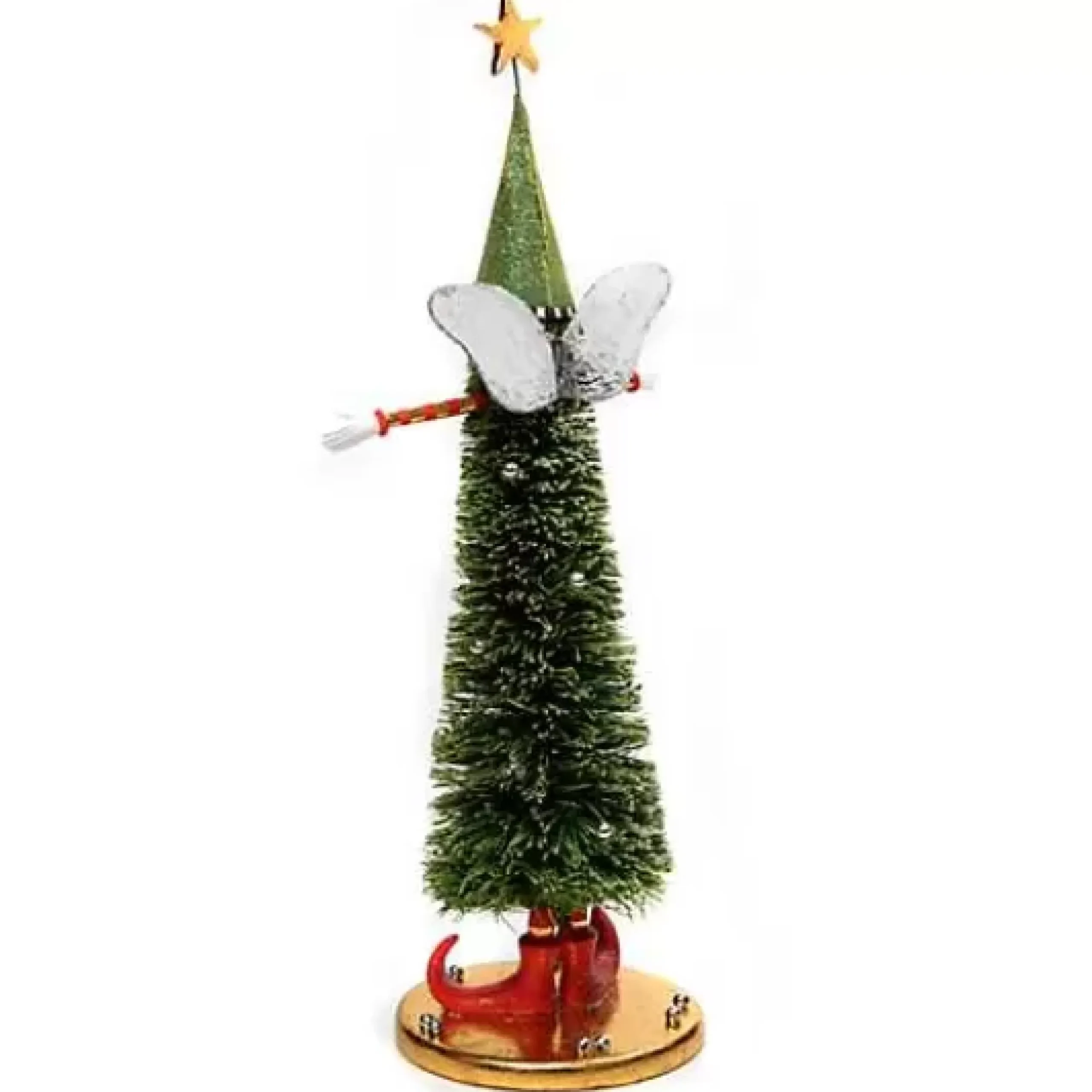 MacKenzie-Childs Patience Brewster Sisal Angel Tree Figures, Set of 2< Holiday|Room Accents