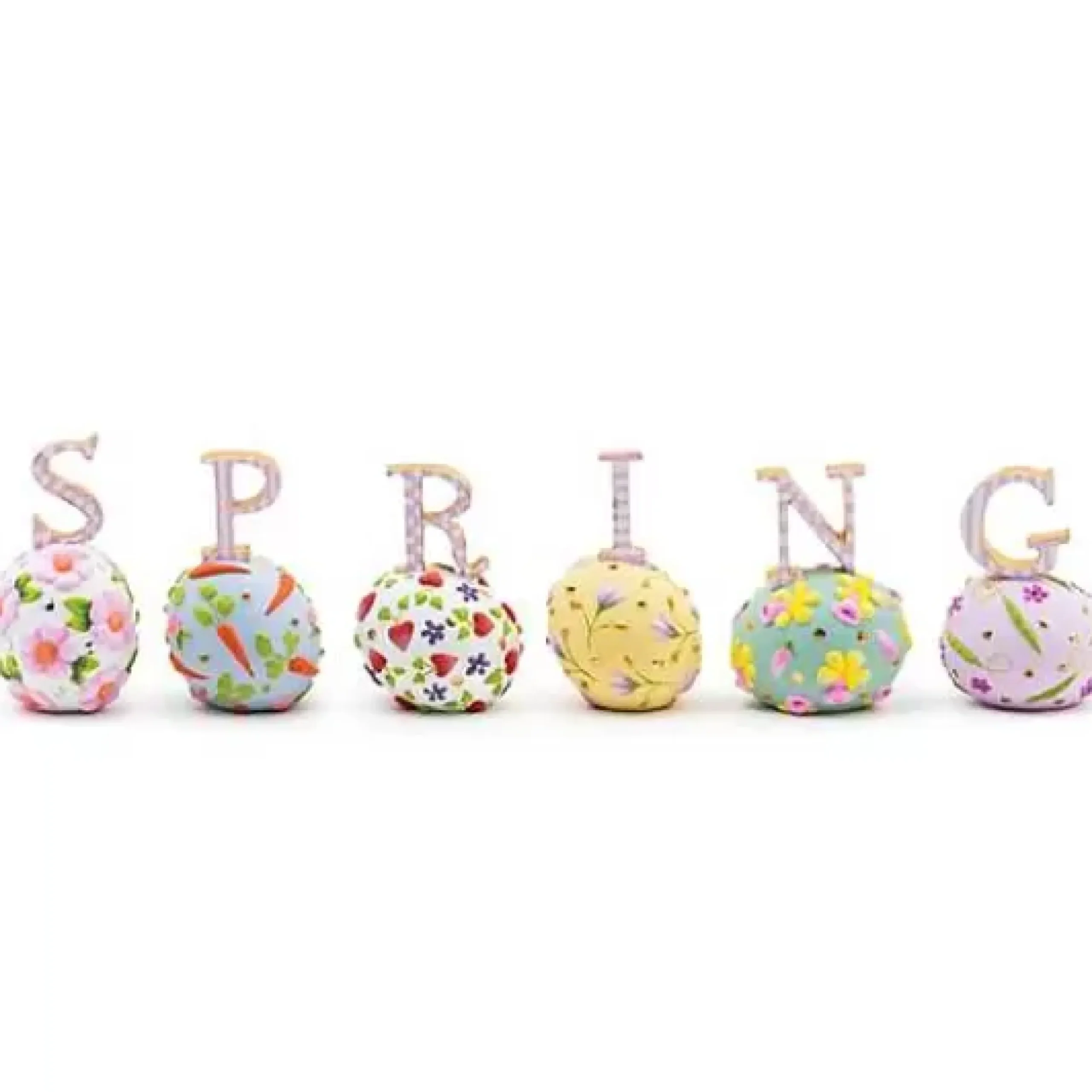MacKenzie-Childs Patience Brewster Spring Letter Set< Easter|Spring