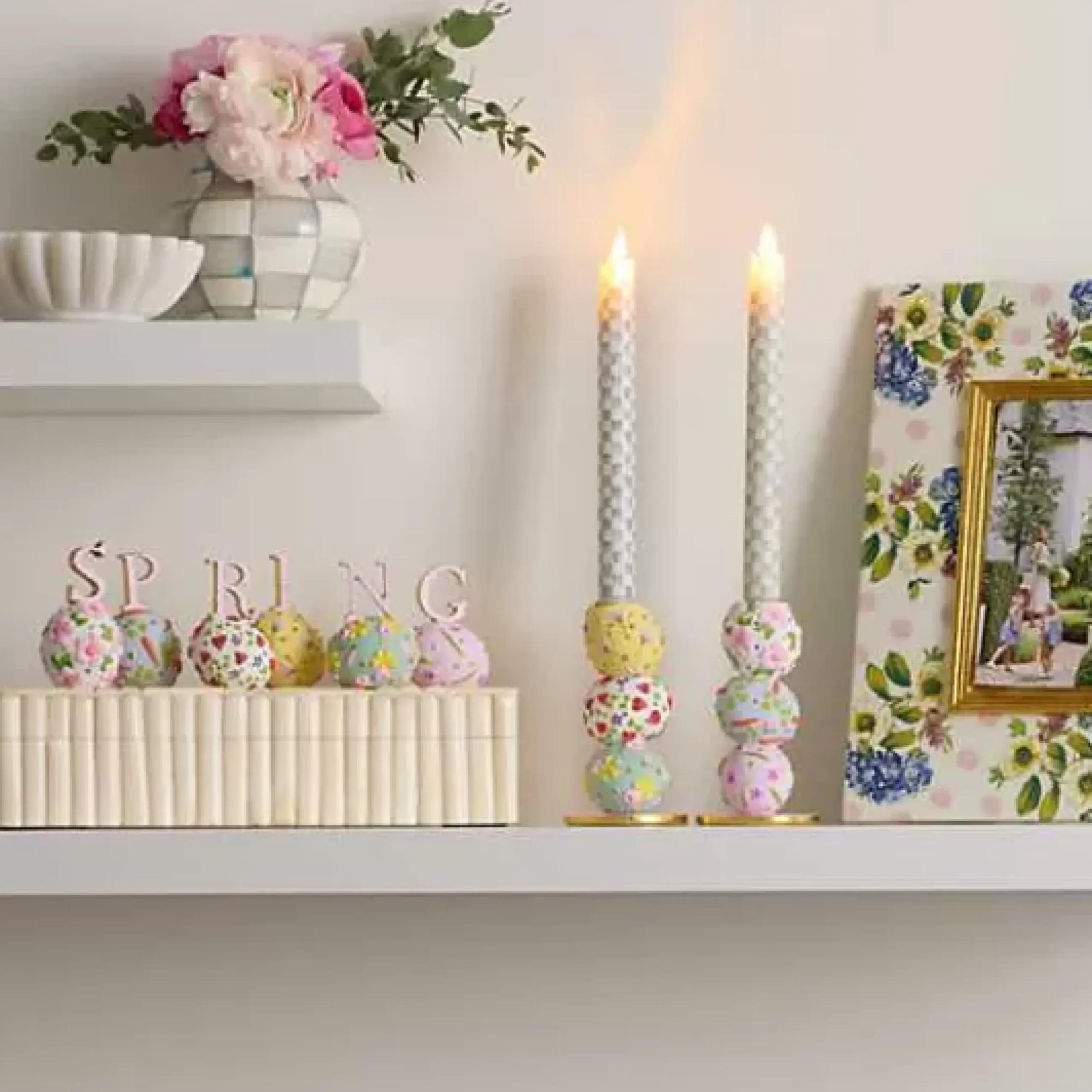 MacKenzie-Childs Patience Brewster Spring Letter Set< Easter|Spring