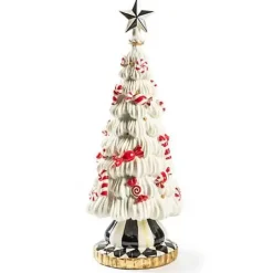 MacKenzie-Childs Peppermint Illuminated Icing Tree< Holiday|Room Accents