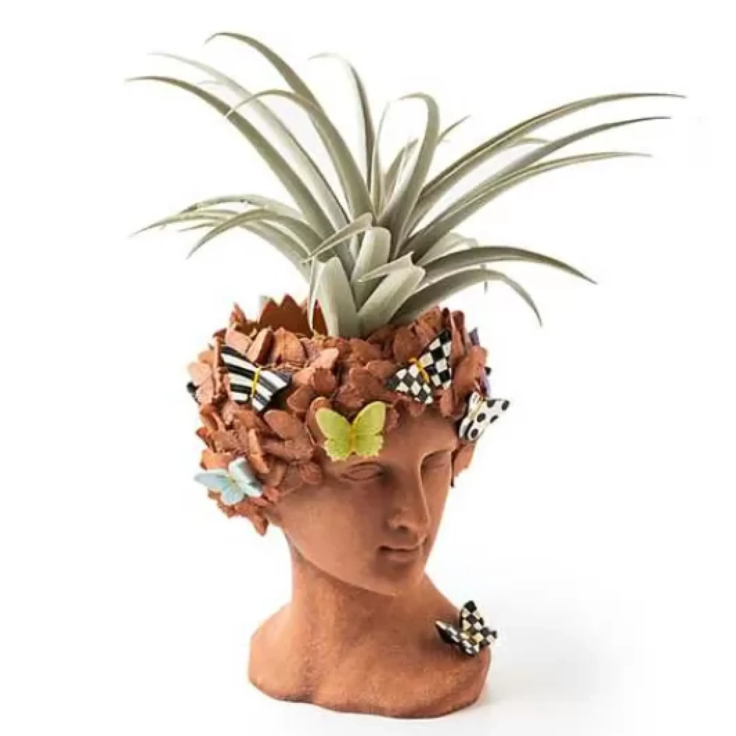 MacKenzie-Childs Persephone Small Bust Planter< Outdoor|Room Accents