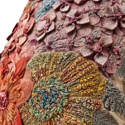 MacKenzie-Childs Petal Palette Floral Throw Pillow< Pillows, Throws, & Cushions