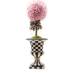 MacKenzie-Childs Pink Topiary Large Drop In< Greenery & Florals