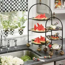 MacKenzie-Childs Plate Stand - Large< Serveware