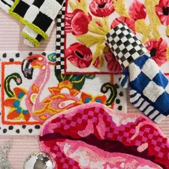 MacKenzie-Childs Poppy Bath Rug< Bath & Bath Accessories
