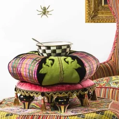MacKenzie-Childs Portobello Road Footstool< Living Room