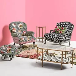 MacKenzie-Childs Pretty As A Bow Coffee Table< Living Room
