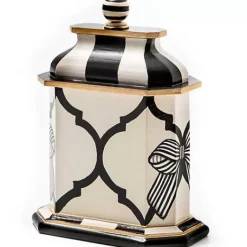MacKenzie-Childs Pretty as a Bow Desk Clock< Room Accents