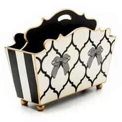 MacKenzie-Childs Pretty as a Bow Magazine Holder< Room Accents