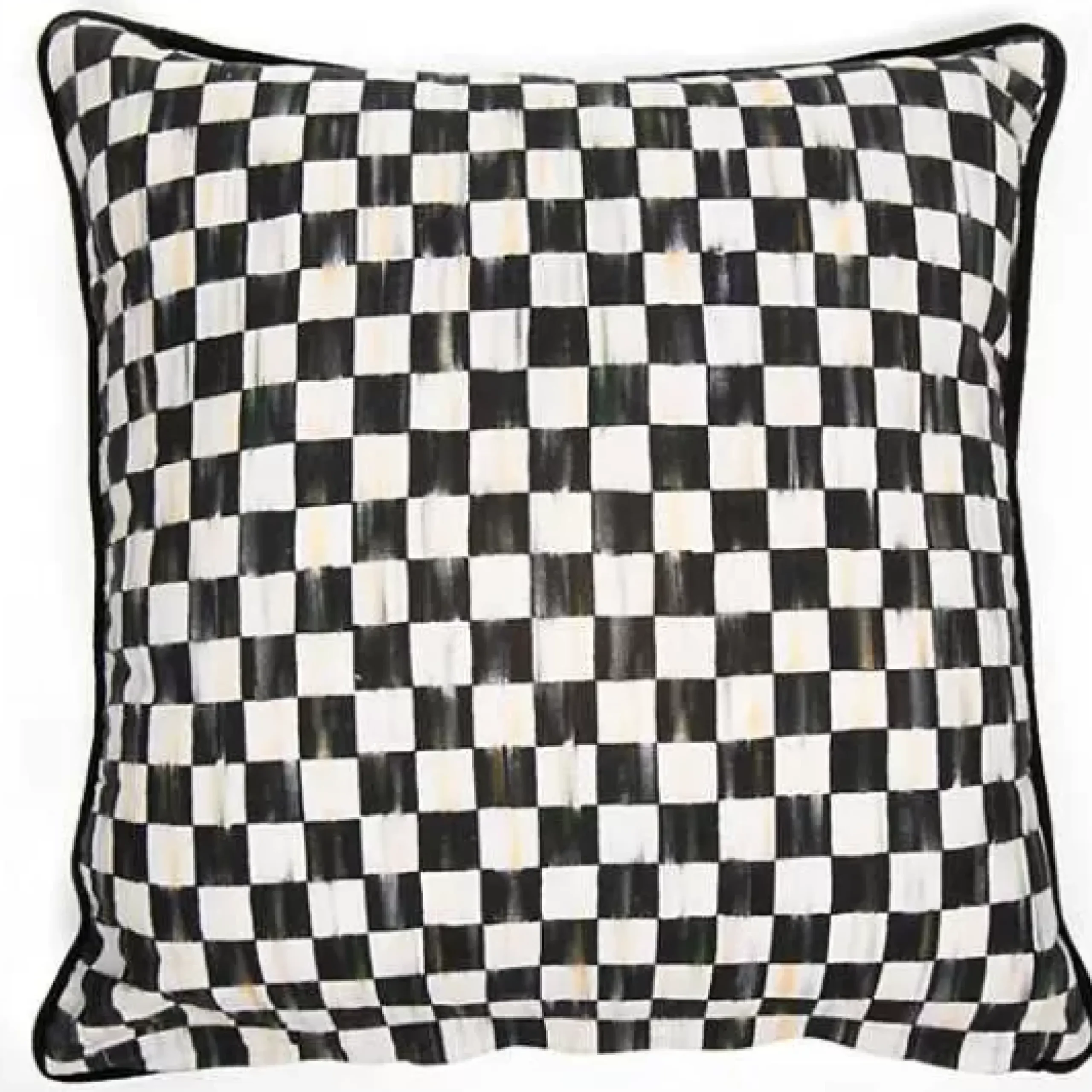 MacKenzie-Childs Puppy Dot Throw Pillow< Spring|Pillows, Throws, & Cushions