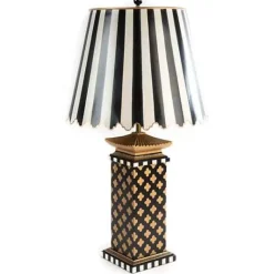 MacKenzie-Childs Quatrefoil Large Table Lamp< Room Accents|Lighting