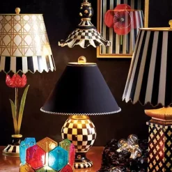 MacKenzie-Childs Quatrefoil Large Table Lamp< Room Accents|Lighting