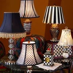 MacKenzie-Childs Quatrefoil Small Table Lamp< Room Accents|Lighting