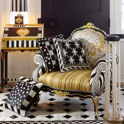 MacKenzie-Childs Queen Bee Chair< Living Room