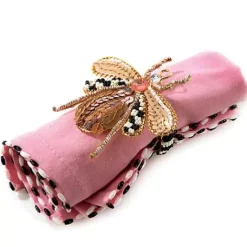MacKenzie-Childs Queen Bee Napkin Ring< Kitchen & Table Linens