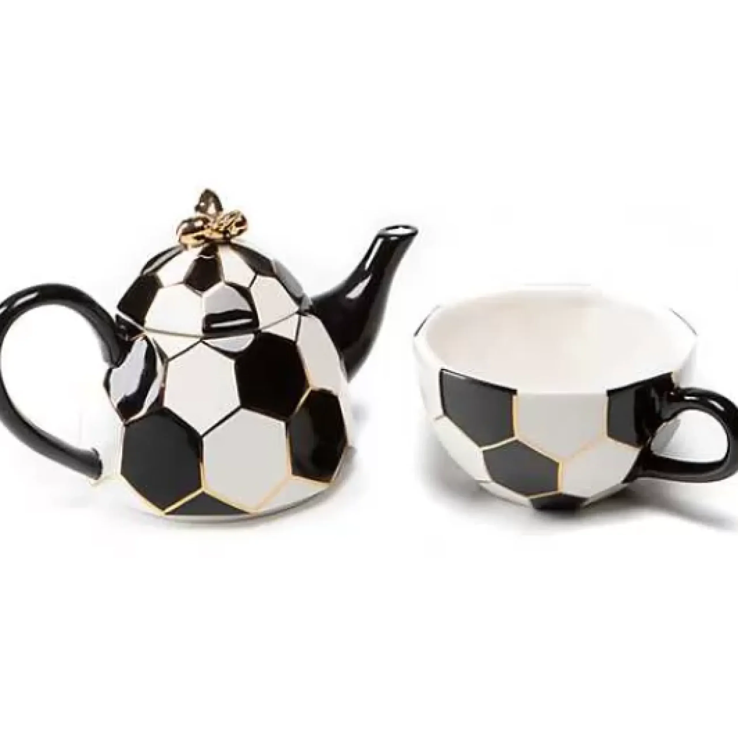 MacKenzie-Childs Queen Bee Tea For One< Serveware|Tea Kettles