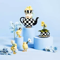MacKenzie-Childs Rose Garden Chicks, Set of 3< Easter|Spring
