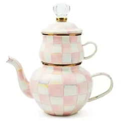 MacKenzie-Childs Rosy Check High Tea< The Coffee Shop|Fall Entertaining