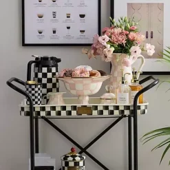 MacKenzie-Childs Rosy Check Kitchen Canister, Small< Kitchen Storage & Organization