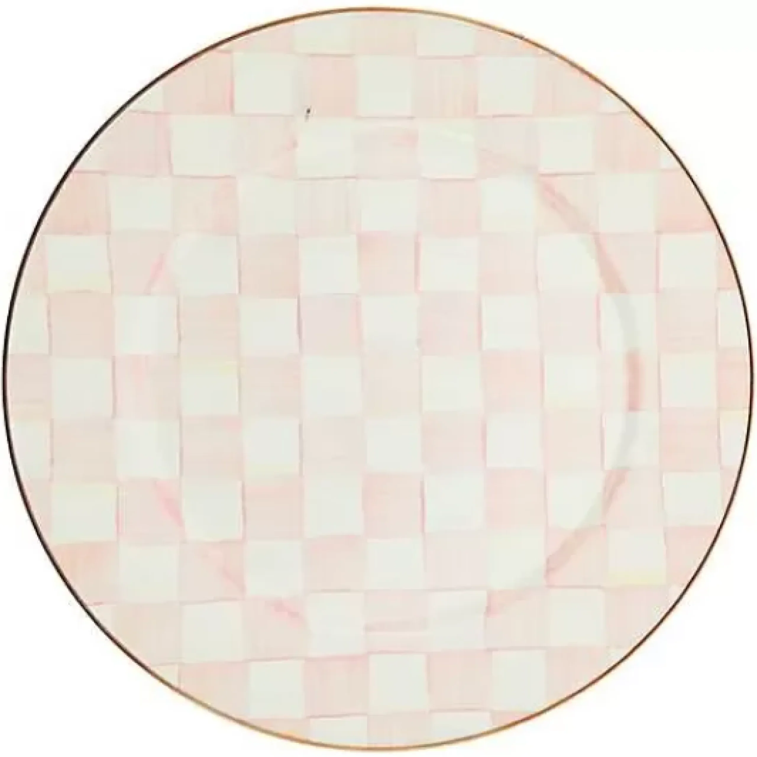 MacKenzie-Childs Rosy Check Serving Platter< Easter|Spring
