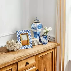 MacKenzie-Childs Royal Check 4 x 6 Frame< Room Accents