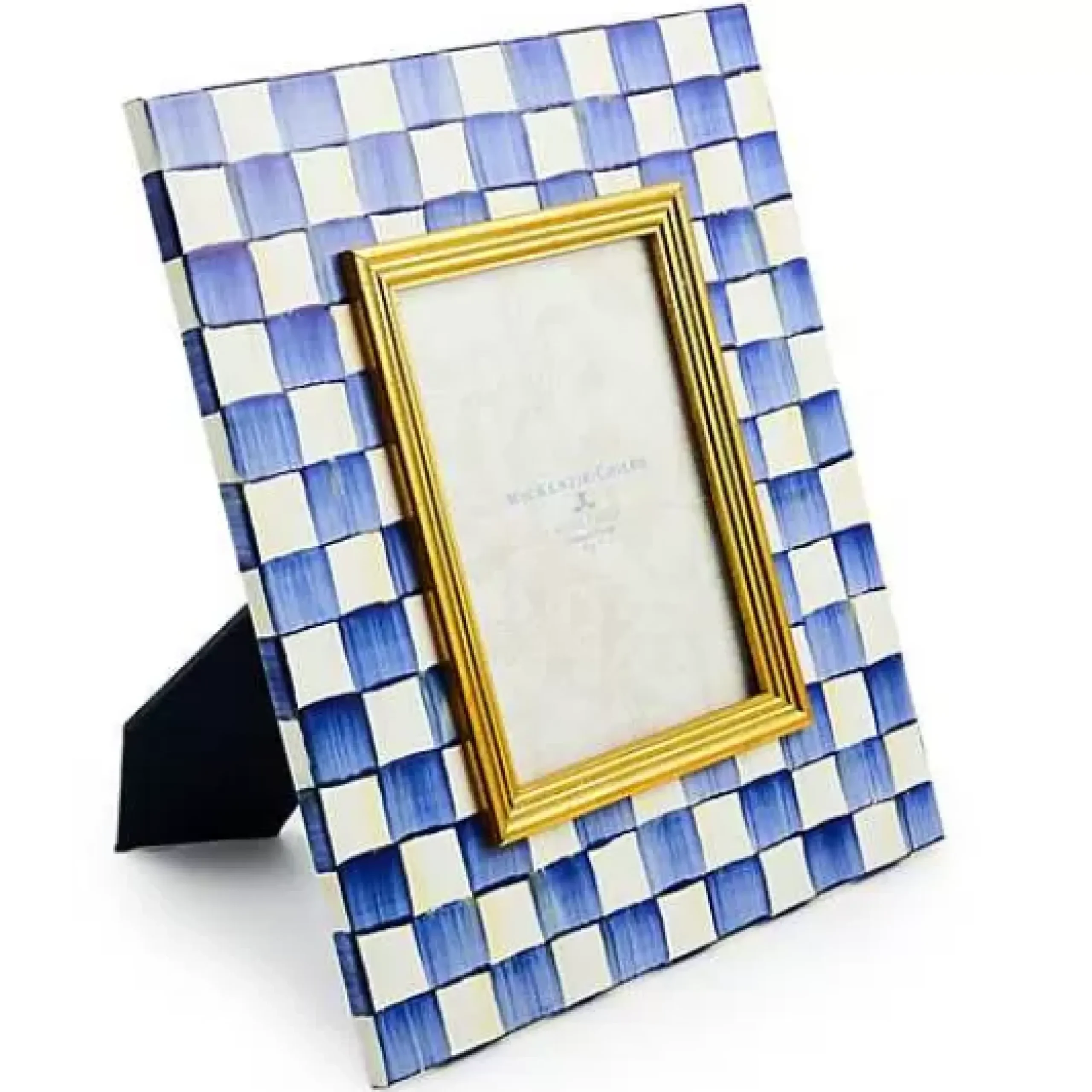 MacKenzie-Childs Royal Check 5 x 7 Frame< Room Accents