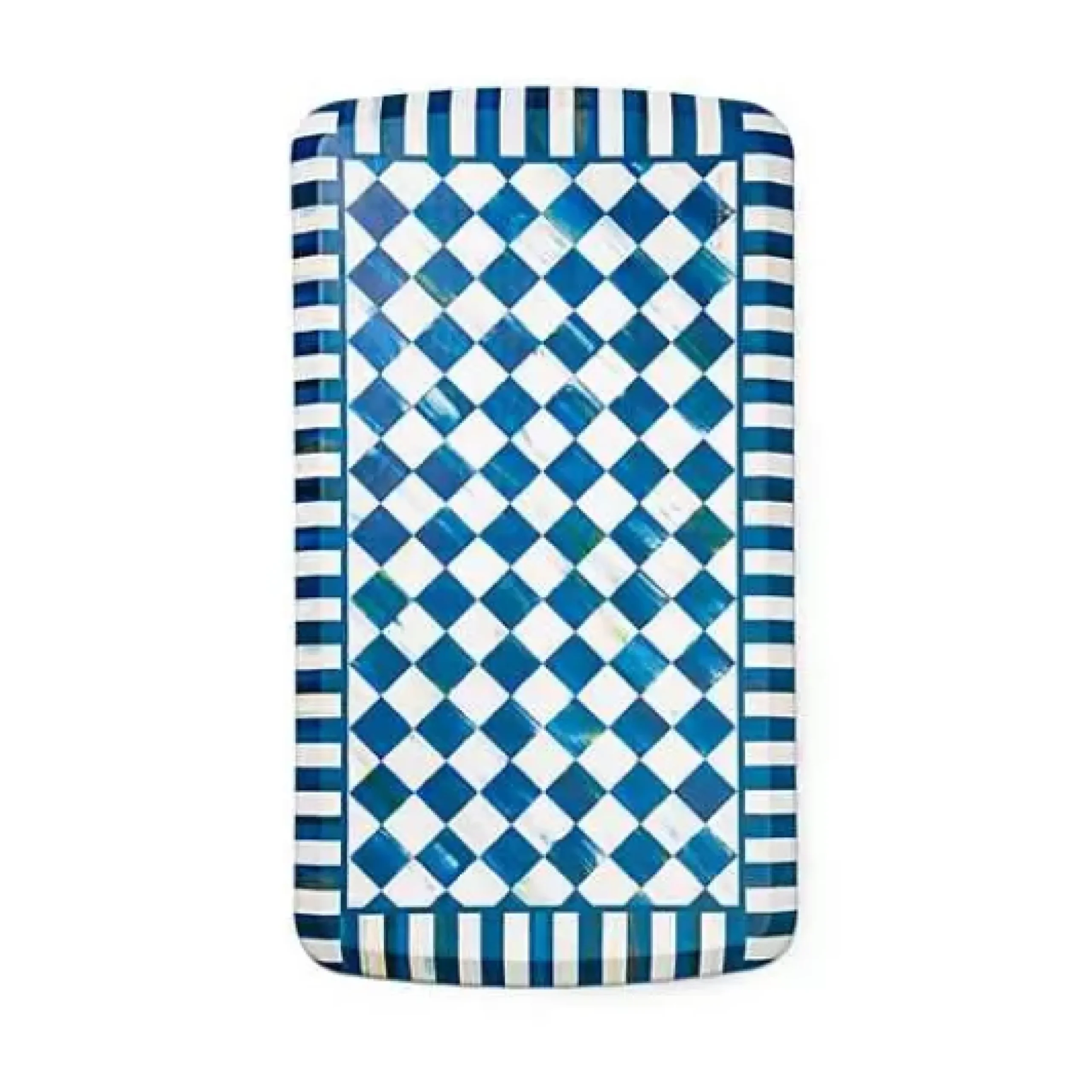 MacKenzie-Childs Royal Check 20 x 36 GelPro Comfort Mat< Rugs