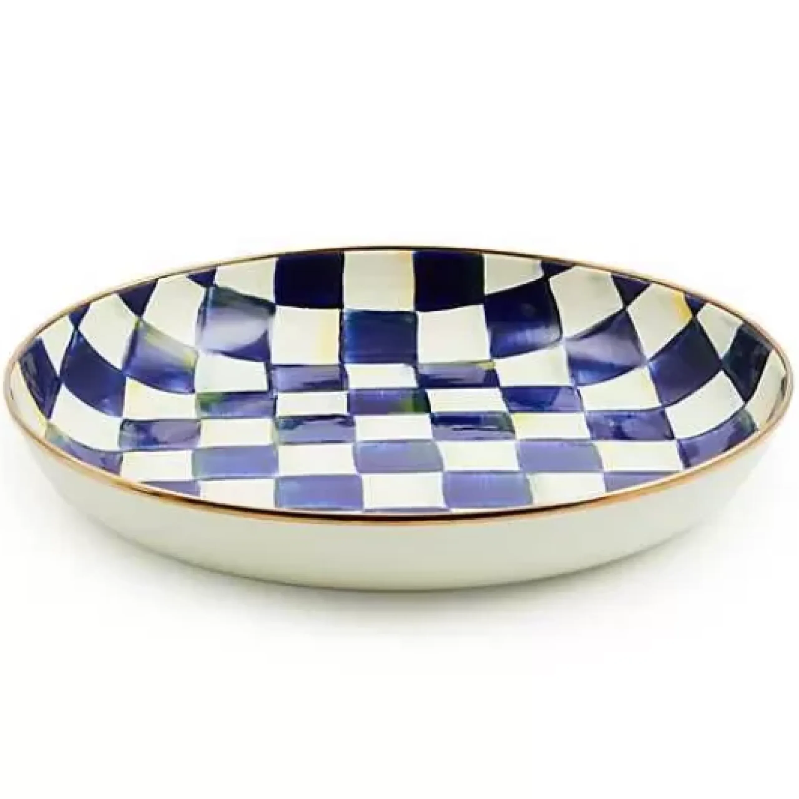 MacKenzie-Childs Royal Check Abundant Bowl< Serveware