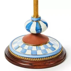 MacKenzie-Childs Royal Check Atelier Floor Lamp< Lighting
