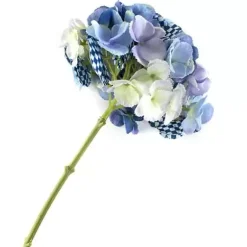 MacKenzie-Childs Royal Check Blue Hydrangea< Spring|Greenery & Florals