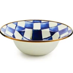 MacKenzie-Childs Royal Check Breakfast Bowl< Dinnerware & Flatware