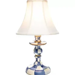 MacKenzie-Childs Royal Check Candlestick Lamp< Lighting