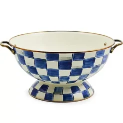 MacKenzie-Childs Royal Check Everything Bowl< Bar Entertaining|Serveware