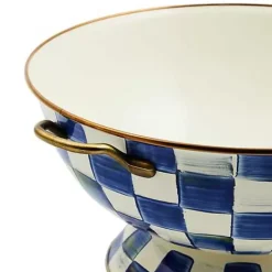 MacKenzie-Childs Royal Check Everything Bowl< Bar Entertaining|Serveware