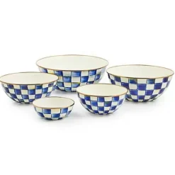 MacKenzie-Childs Royal Check Extra Large Everyday Bowl< Serveware