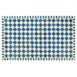 MacKenzie-Childs Royal Check Floor Mat - 3' x 5'< Rugs
