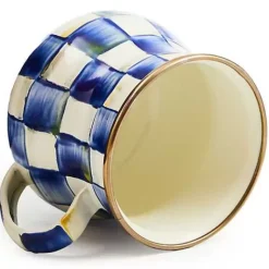 MacKenzie-Childs Royal Check Mug< The Coffee Shop|Drinkware