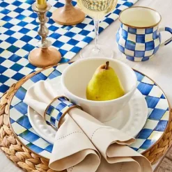 MacKenzie-Childs Royal Check Mug< The Coffee Shop|Drinkware