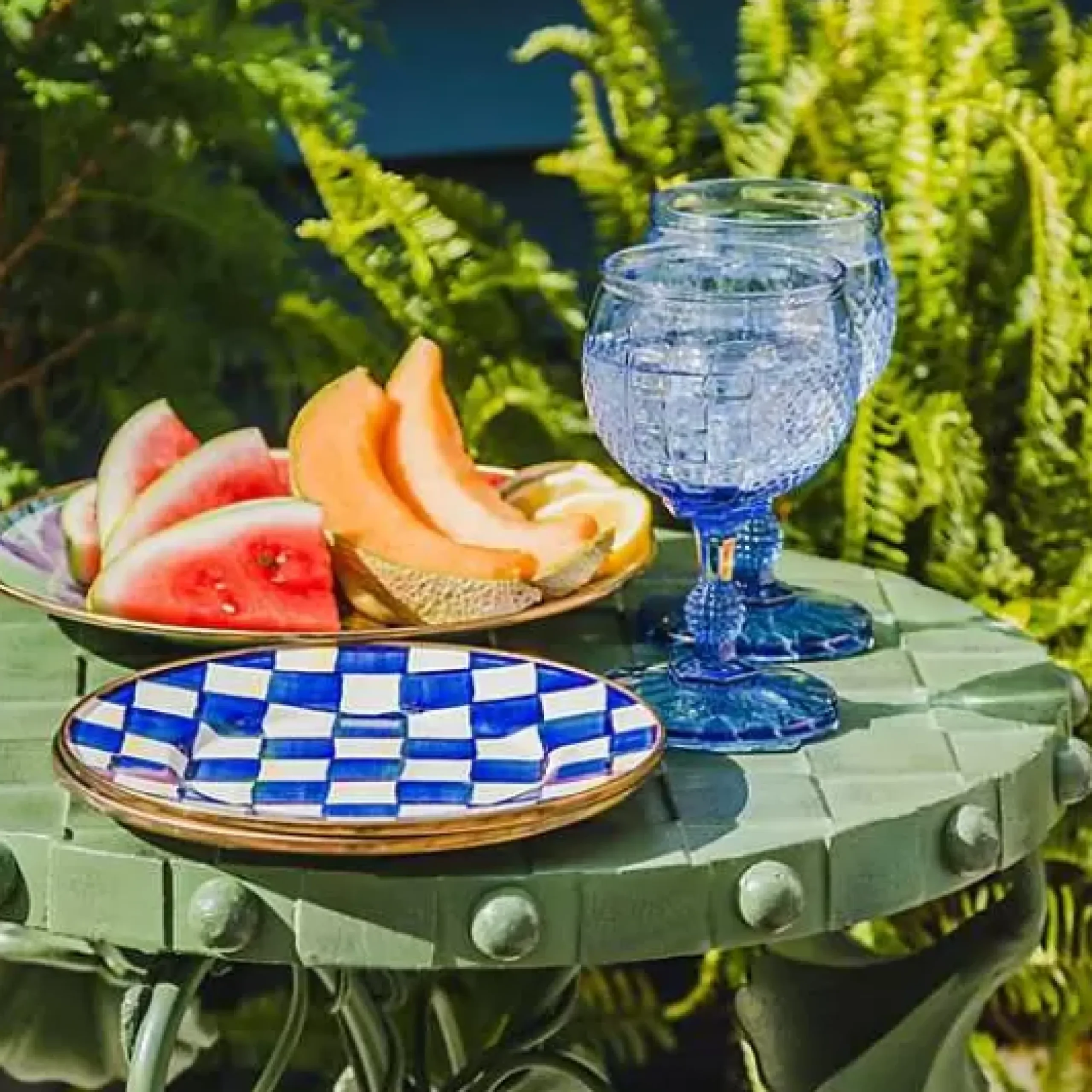 MacKenzie-Childs Royal Check Salad/Dessert Plate< Dinnerware & Flatware
