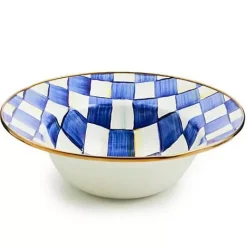 MacKenzie-Childs Royal Check Serving Bowl< Serveware