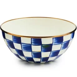 MacKenzie-Childs Royal Check Small Everyday Bowl< Serveware