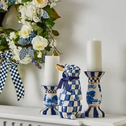 MacKenzie-Childs Royal Check Standing Bunny< Easter|Spring