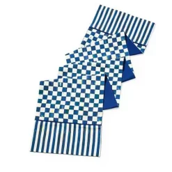MacKenzie-Childs Royal Check Table Runner< Kitchen & Table Linens