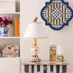 MacKenzie-Childs Royal Check Tile Wall Clock< Room Accents
