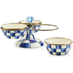 MacKenzie-Childs Royal Check Triplicity< Bar Entertaining|Serveware